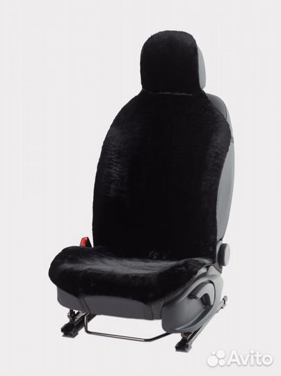 Накидки на авто Овчина, велюр