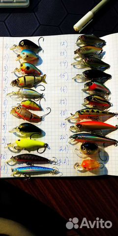 Воблеры голавль окунь