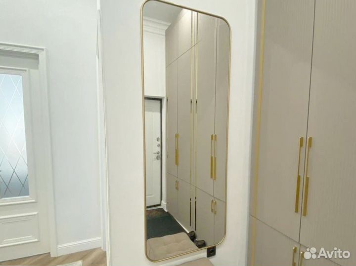 Зеркало прямоугольное в еврорамке