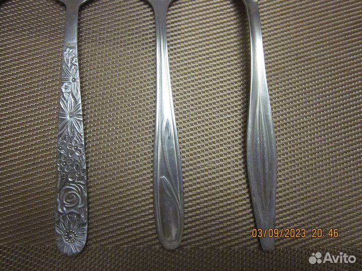Ложки столовые нержавейка СССР
