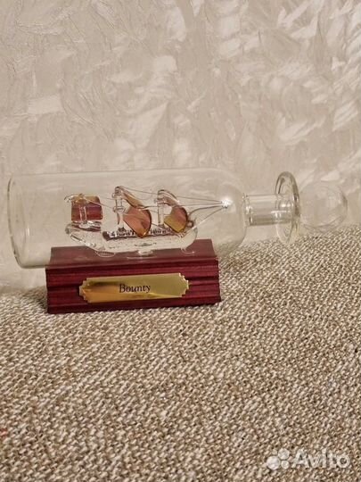 Корабль в бутылке, парусные судно Bounty