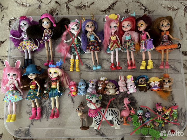 Девочки Enchantimals, наборы