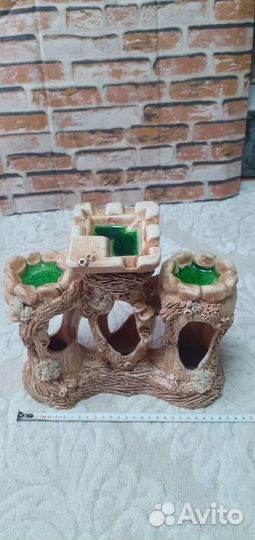 Грот в аквариум