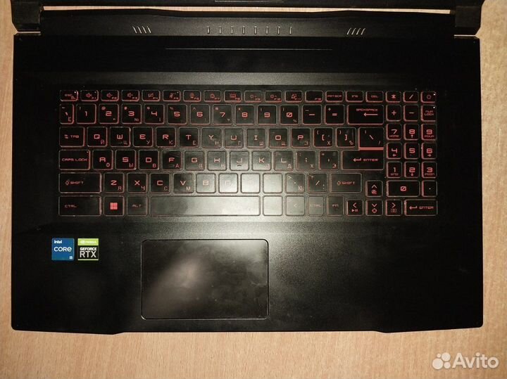 Игровой ноутбук MSI GF76 Katana 11UC-480XRU