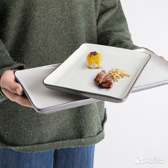 Блюдо для подачи и сервировки керамическое