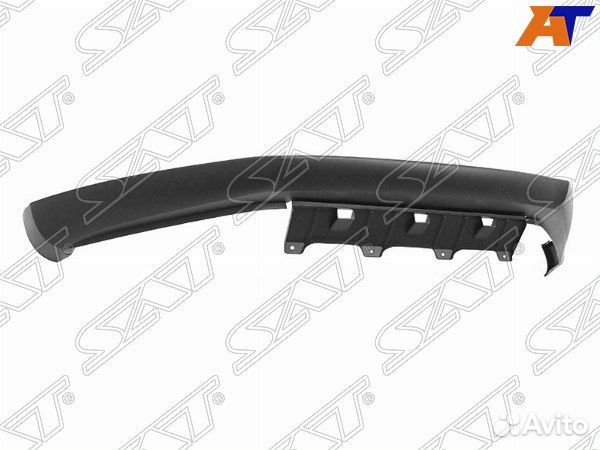 Спойлер бампера volkswagen tiguan