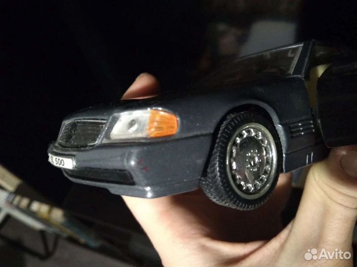 Модель mercedes sl500 1:24