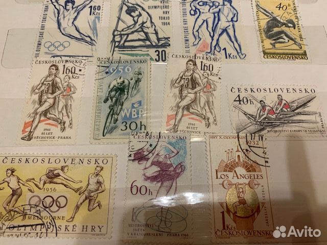 Почтовые марки Чехословакии