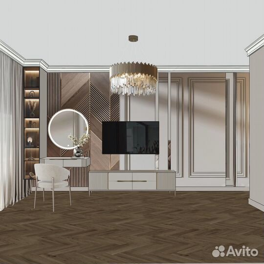 Интерьерный коллаж/концепция