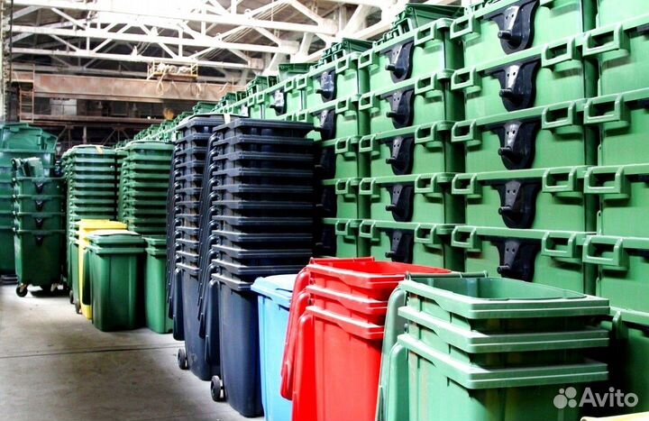 Пластиковый контейнер 1100л. Арт. 53757