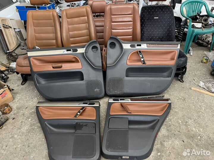 Обшивки дверей volkswagen touareg