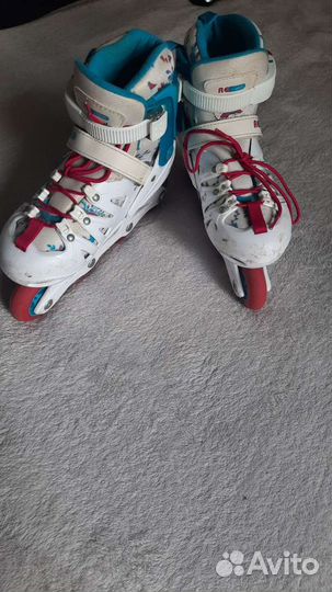 Роликовые коньки детские раздвижные