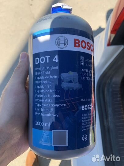 Тормозная жидкость dot 4 bosch