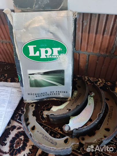 Колодки рено логан задние