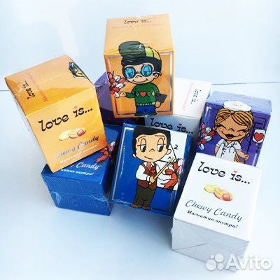 Жевачка Love Is коробка