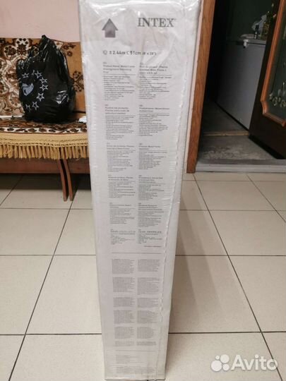 Каркасный бассейн новый