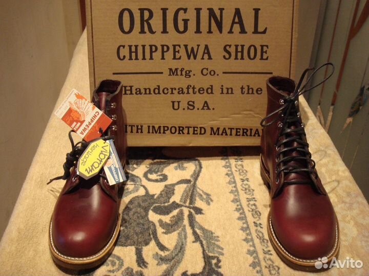 Chippewa Heritage boots sz 9 D Made in USA