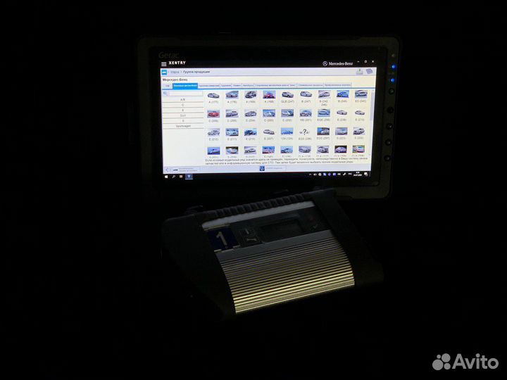 Автосканер Mercedes SD Connect 4 doip + планшет ge