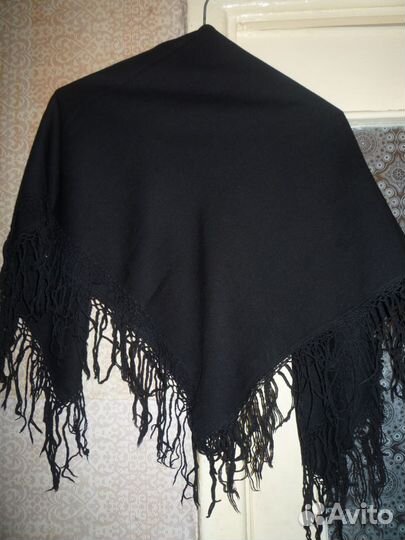 Платок павловопосадский + шерстяной СССР