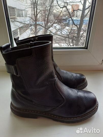 Ботинки демисезонные для мальчика 34р