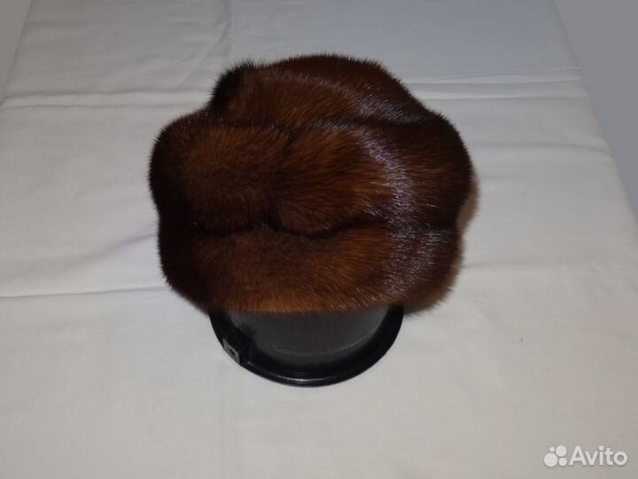 Шапка норковая женская