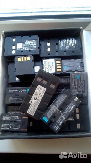 Аккумуляторы Sony, Panasonic, JVC, samsung