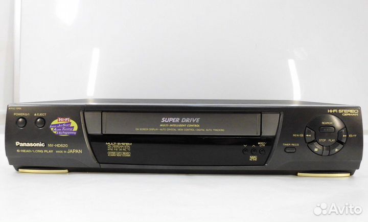 Видеомагнитофон hi fi stereo Panasonic nv620