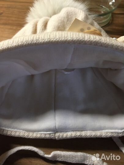 Шапка для девочки 4-6 лет