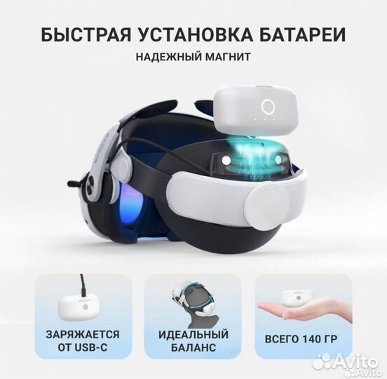 Oculus quest 3 (300+игр)