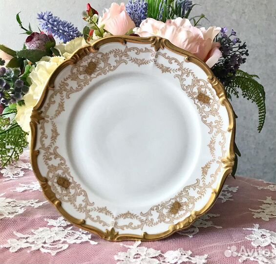 Тарелки Weimar, Spode, винтаж, Германия, Англия