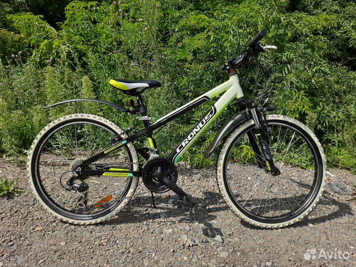 Велосипед алюминиевый, французский Cronus 24