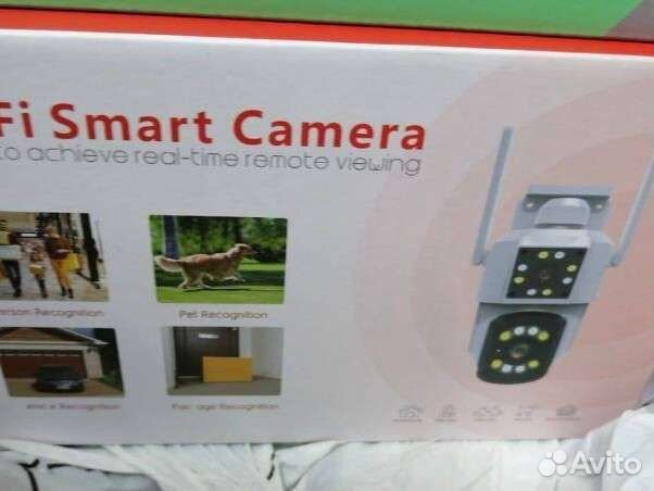 Наружная уличная Wi fi камера с двойным объективом