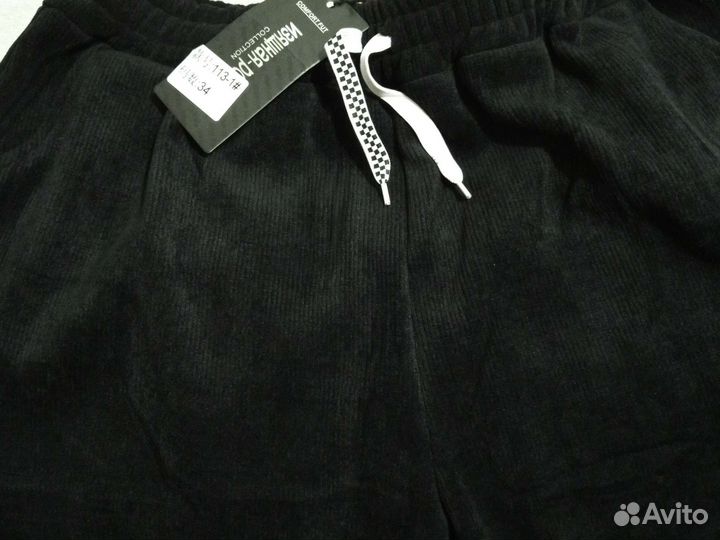 Брюки вельветовые новые женские