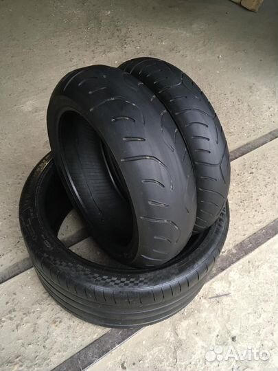 190 55 17 bridgestone battlax T30r мото шина