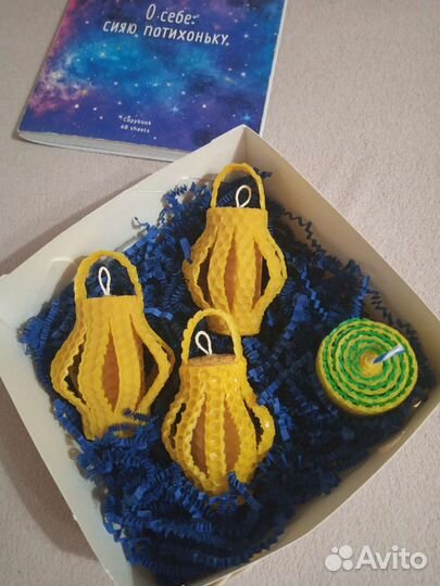 Свечи из вощины