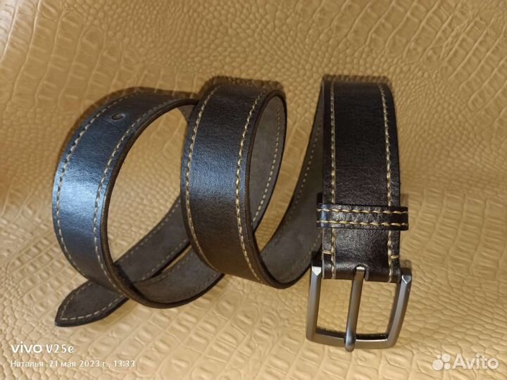 Ремень кожаный