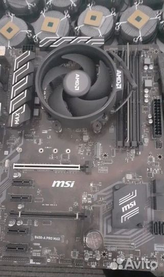 Материнская плата MSI B450-A PRO MAX