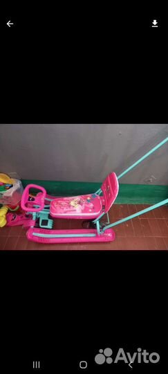 Снегокат с колесами