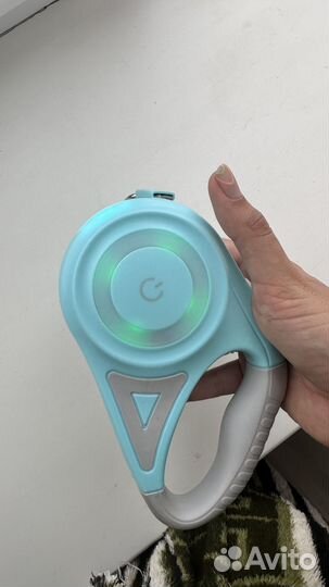 Поводок (рулетка) с фонариком