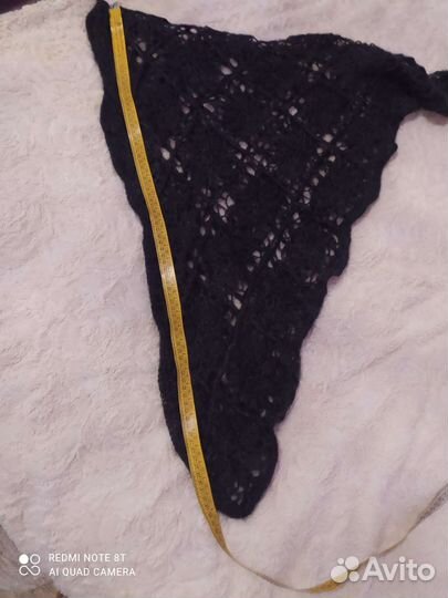 Косынка из кидмохера, ручная работа