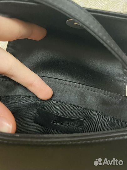 Сумка женская на выход с бантиком через плечо