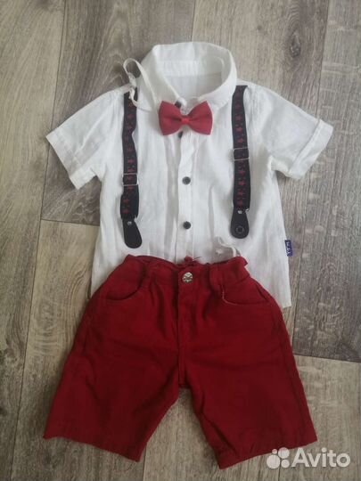 Костюм, Шорты и рубашка