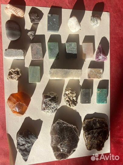 Коллекция камней минералов