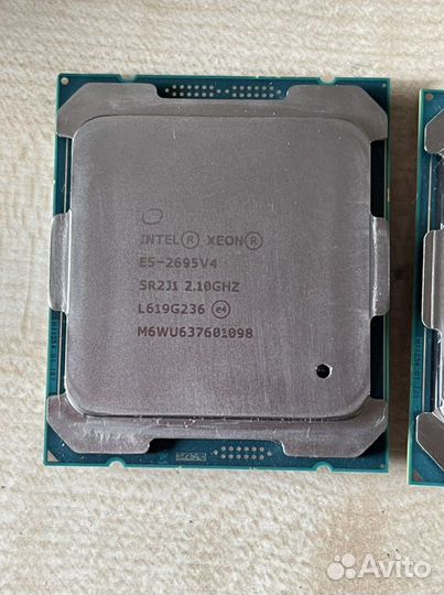Intel Xeon E5-2695 v4 (18 ядер, 36 потоков)