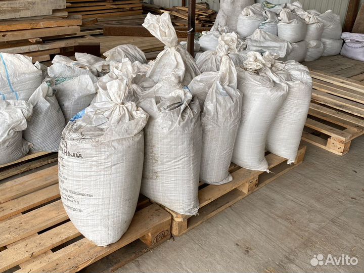 Песок отсев в мешках