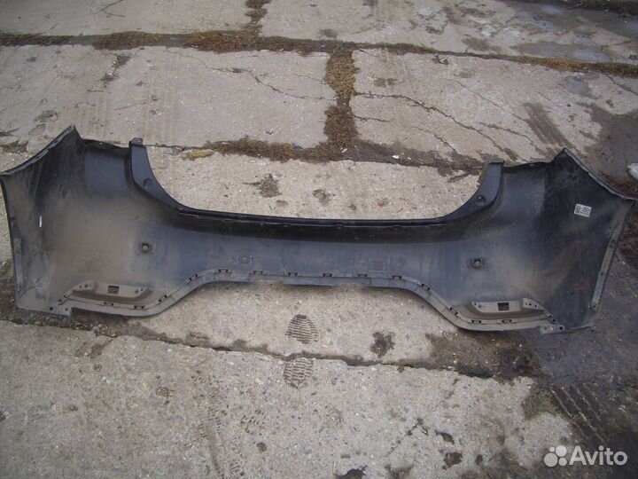 Бампер задний Киа Рио с15-17г х/б