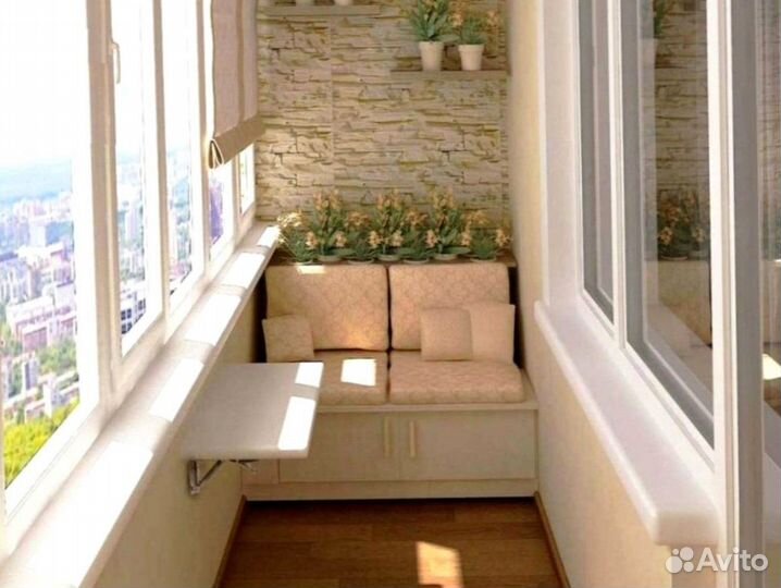 Окна на балкон