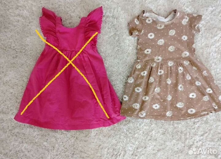 Вещи пакетом на девочку 2-4 года(на лето)