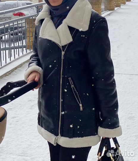 Дубленка авиатор