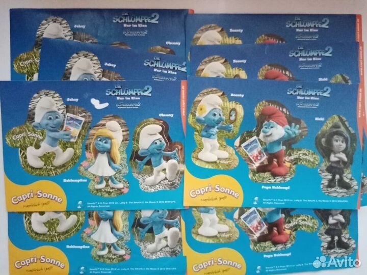 Смурфики 2 Наклейки Германия